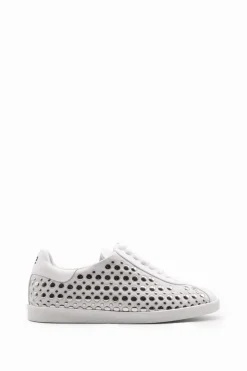 Baskets En Cuir A Clous