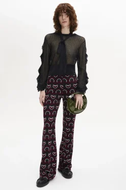 Blouse Col Lavaliere A Manches Longues