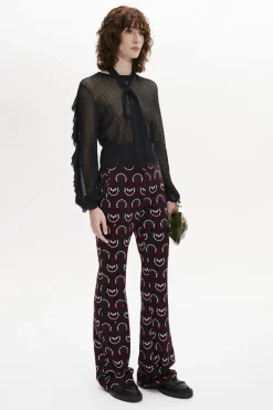 Blouse Col Lavaliere A Manches Longues