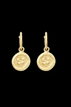 Boucles D'Oreilles Golden Medals Clover