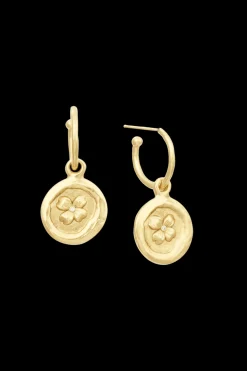 Boucles D'Oreilles Golden Medals Clover