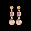 Boucles D'Oreilles Vintage Ribbon