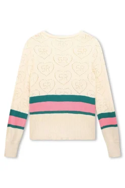 Cardigan Motifs Ajoures