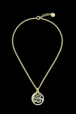 Collier Golden Medals Lucky Clover