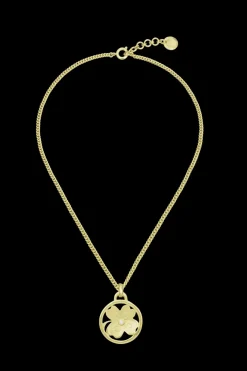 Collier Golden Medals Lucky Clover