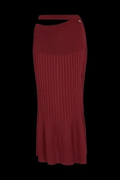 Jupe Taille Haute Elastiquee