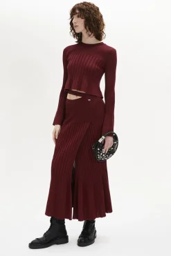 Jupe Taille Haute Elastiquee