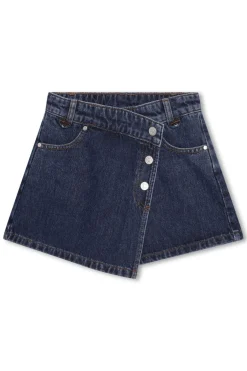 Jupe-Short Asymetrique En Jean
