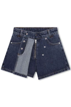 Jupe-Short Asymetrique En Jean
