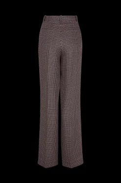 Pantalon A Pinces A Carreaux Prince De Galles