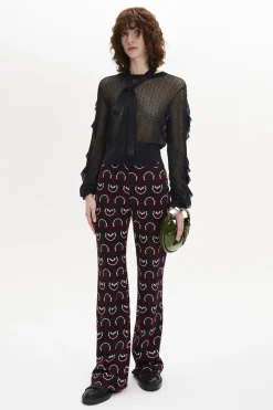 Pantalon Imprime En Jersey