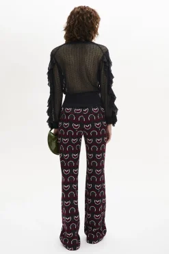 Pantalon Imprime En Jersey