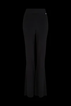 Pantalon Taille Haute Coupe Flare