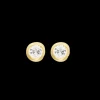 Puces D'Oreilles Vintage Ribbon