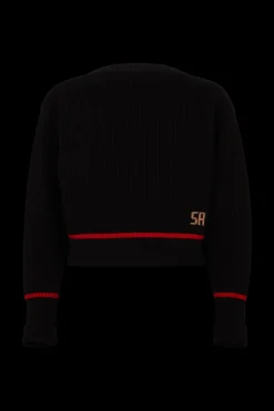 Pull Col Bateau A Manches Longues Coudees