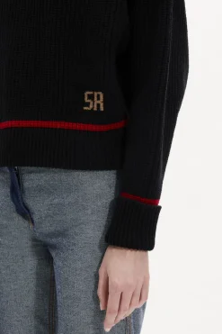Pull Col Bateau A Manches Longues Coudees