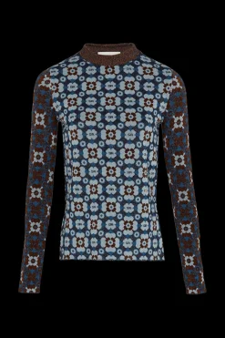 Pull Col Rond A Manches Longues