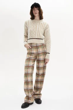 Pull Col Rond A Manches Longues