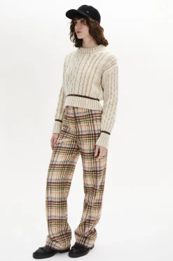 Pull Col Rond A Manches Longues