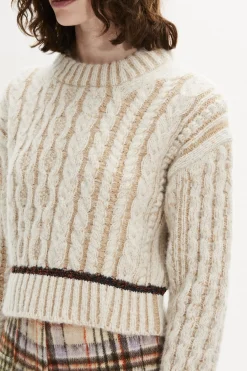 Pull Col Rond A Manches Longues