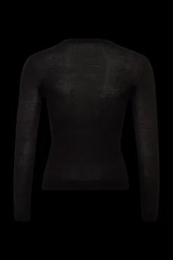 Pull Col Rond Seconde Peau A Manches Longues