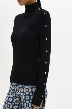 Pull Col Roule A Manches Longues