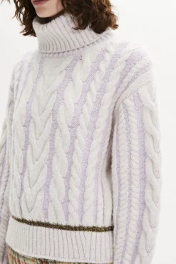 Pull Col Roule A Manches Longues