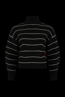 Pull Col Roule A Manches Longues Coudees