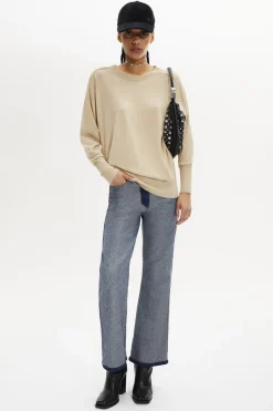 Pull En Merino Et Soie