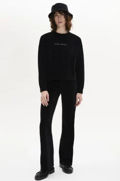 Pull Manches Longues En Velours