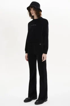 Pull Manches Longues En Velours