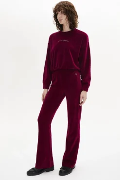 Pull Manches Longues En Velours