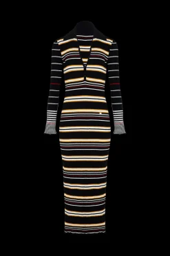 Robe Col Polo A Manches Longues