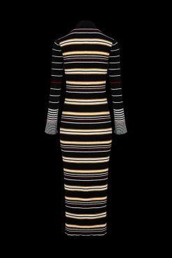 Robe Col Polo A Manches Longues