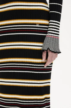 Robe Col Polo A Manches Longues