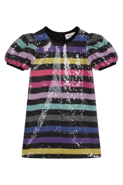 Robe Fille Sequins Rayee