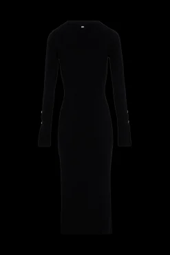 Robe Manches Longues En Viscose