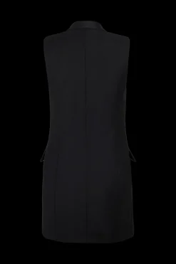 Robe Tailleur Sans Manches En Laine Froide