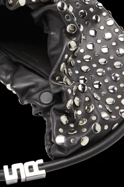 Sac Domino Medium En Cuir Avec Studs