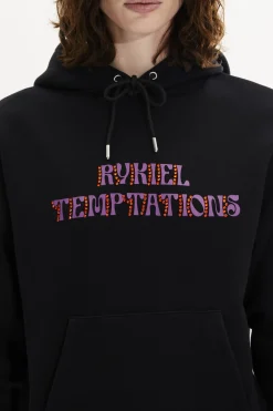 Sweatshirt A Capuche En Jersey De Coton