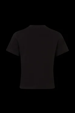 T-Shirt Col Rond Manches Courtes En Jersey De Coton