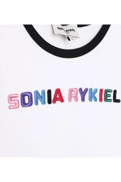 T-Shirt Encolure Ronde Logo Sonia Rykiel