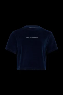 T-Shirt Manches Courtes En Velours